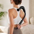 Long Handle Massage Gun for Back, Neck, and Shoulders