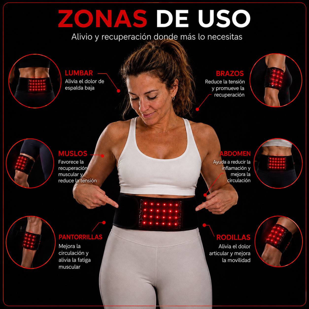 Red Light & Infrared Therapy Wrap | Redora Restore